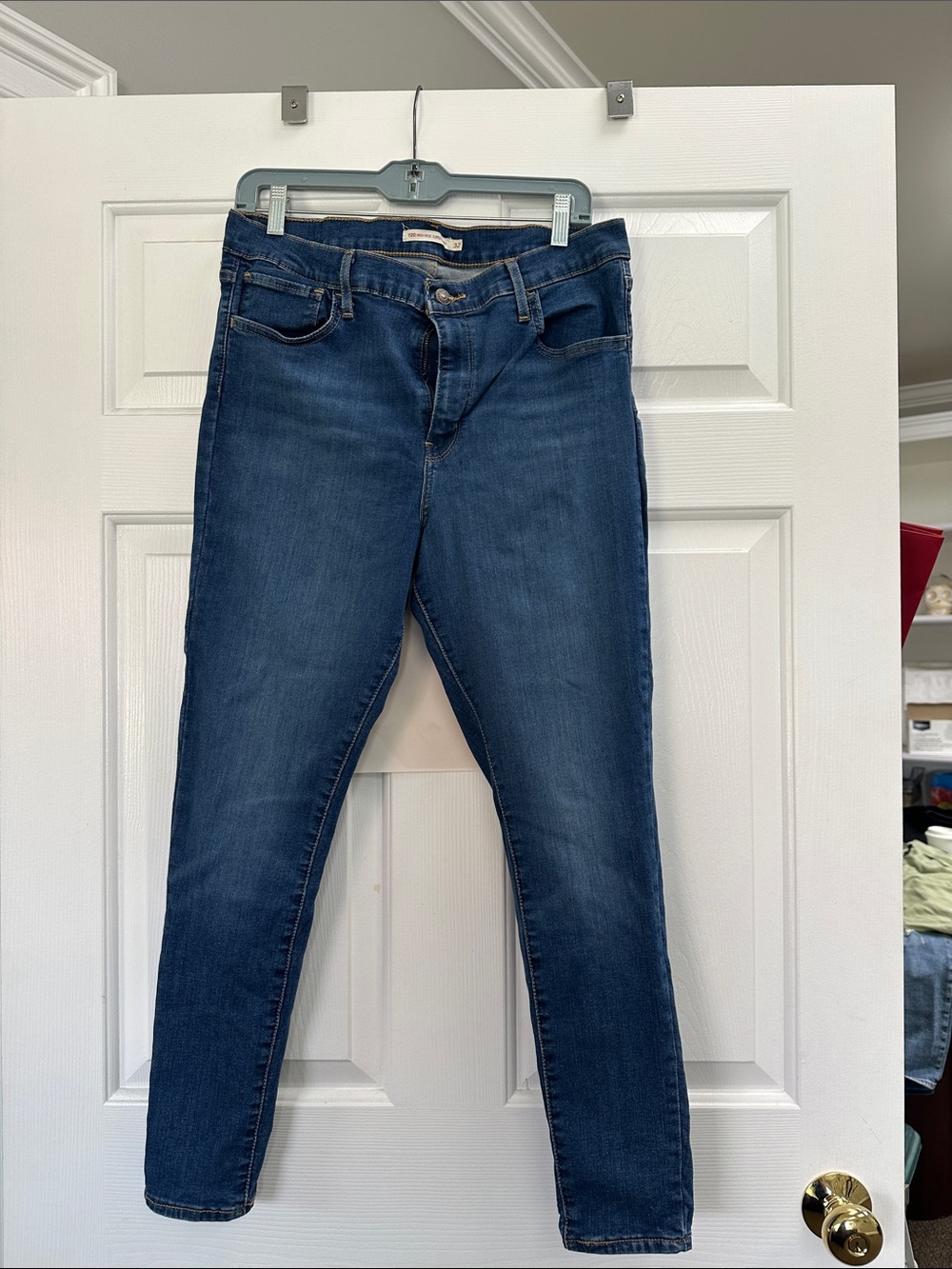 Signature by Levi Strauss Dark Blue Skinny Jeans